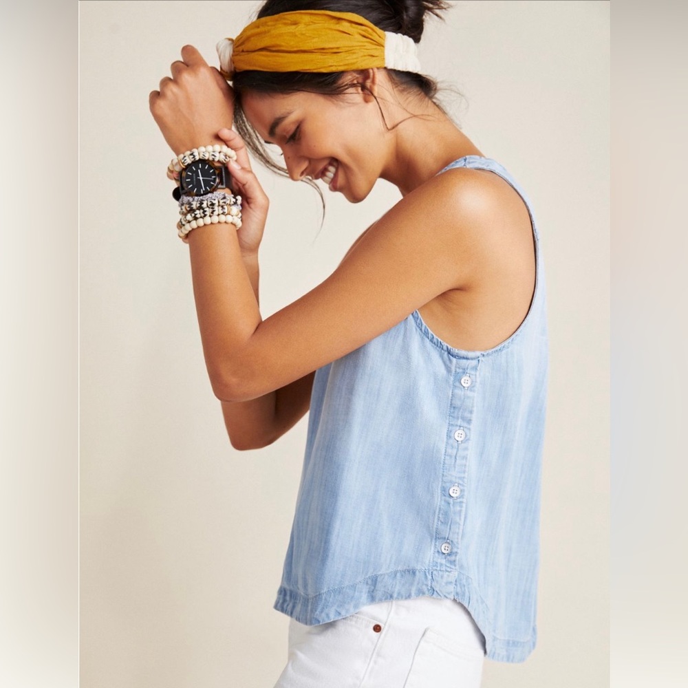 Cloth and Stone Chambray Tank